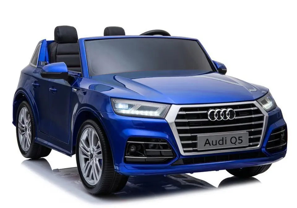 ⁨Pojazd na Akumulator Nowe Audi Q5 2-osobowe Niebieskie Lakierowane⁩ w sklepie Wasserman.eu