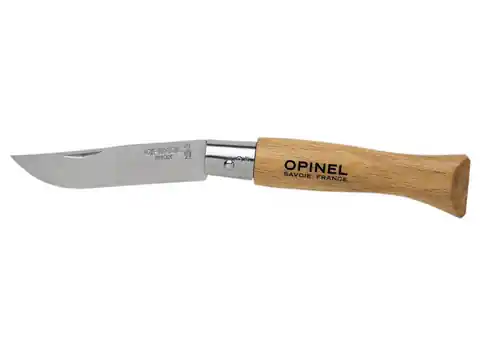 ⁨Nóż składany Opinel Inox Natural No. 05⁩ w sklepie Wasserman.eu