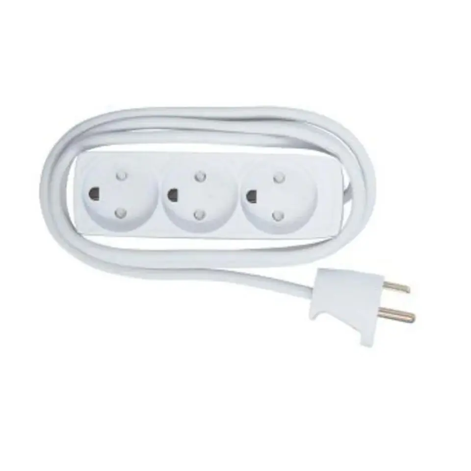 ⁨MicroConnect 3-way Danish Power Strip 5m⁩ w sklepie Wasserman.eu