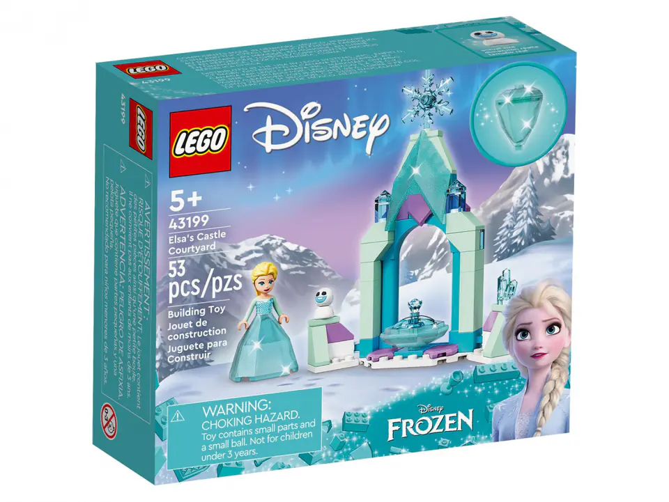 ⁨LEGO(R) DISNEY PRINCESS 43199 Dziedziniec zamku El⁩ w sklepie Wasserman.eu