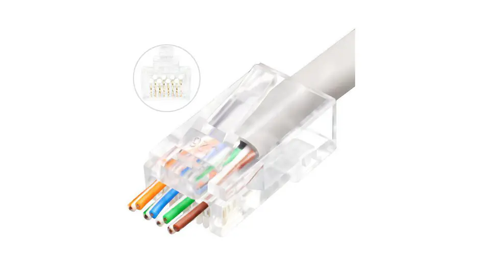 ⁨MicroConnect Modular EZ Plug RJ45 8P8C CAT6⁩ w sklepie Wasserman.eu