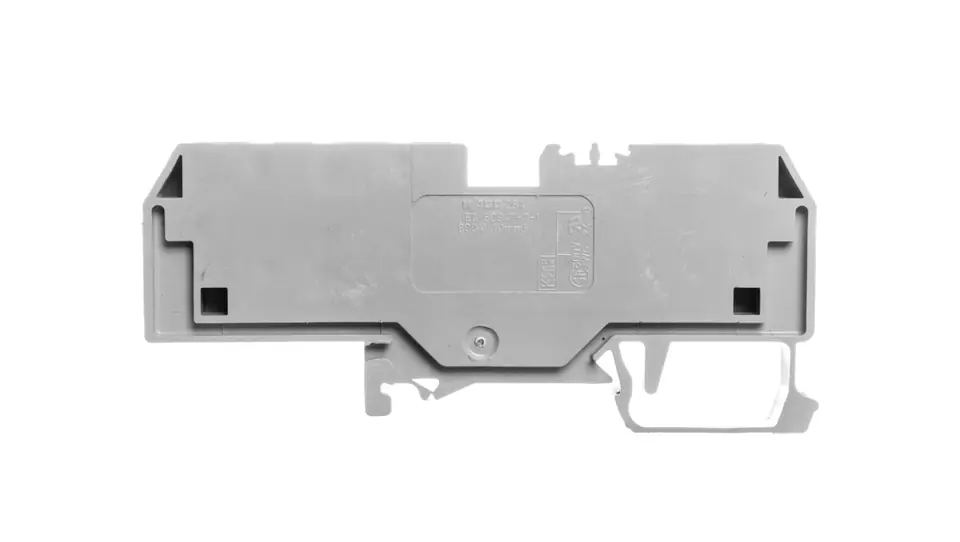 ⁨Złączka szynowa 3-przewodowa 10mm2 szara 284-681⁩ w sklepie Wasserman.eu