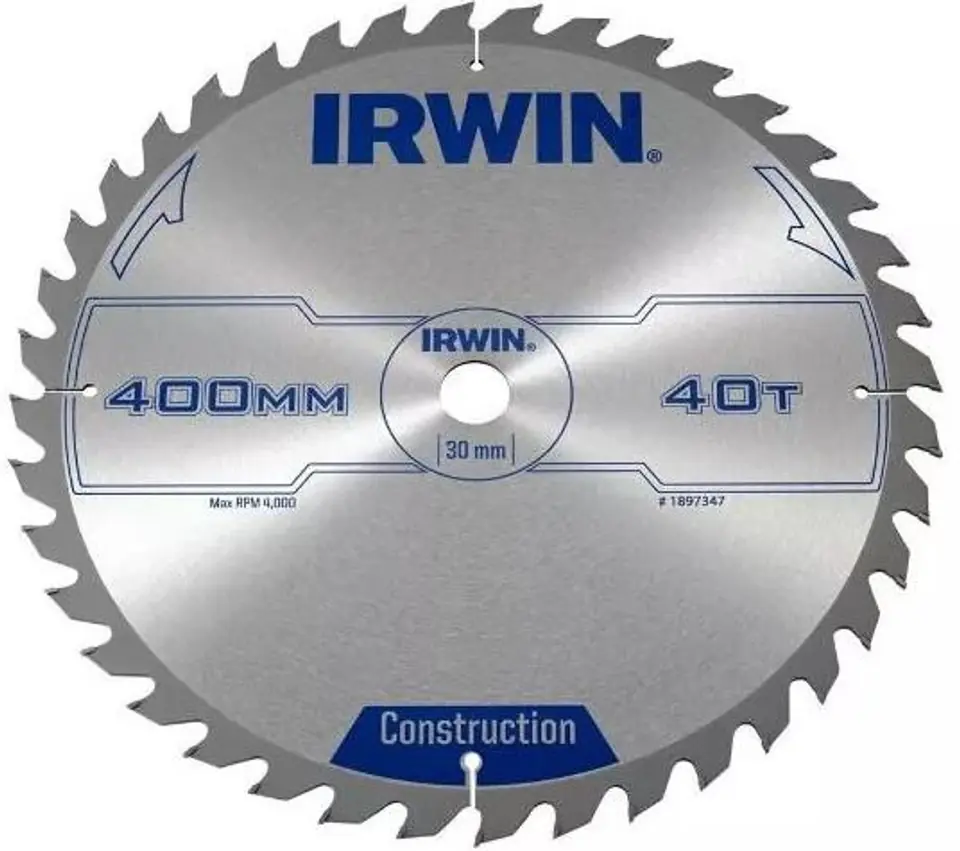 ⁨IRWIN SAW BLADES. WIDIA 400*30*40z⁩ at Wasserman.eu