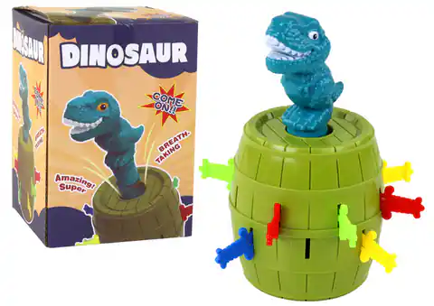 ⁨Gra Zręcznościowa Dinozaur W Beczce Wyskakujący Dinozaur⁩ w sklepie Wasserman.eu