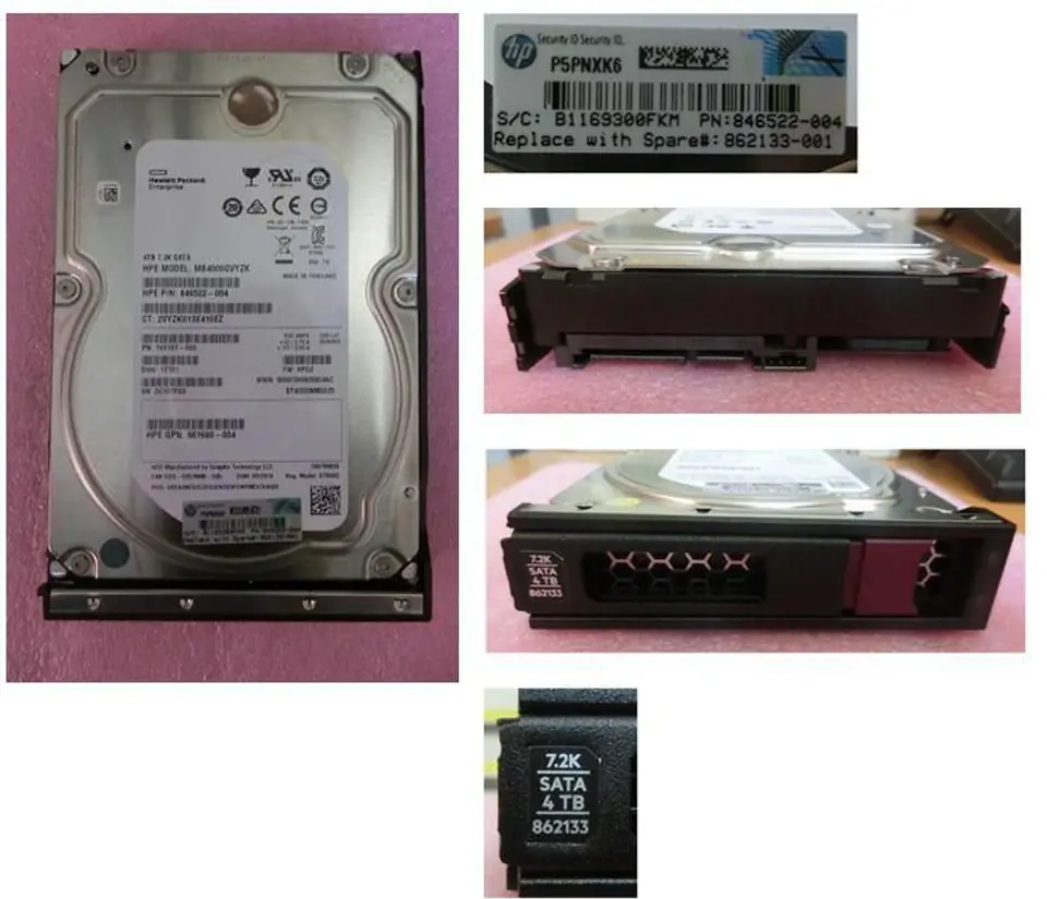 ⁨Hewlett Packard Enterprise DRV HDD 4TB 6G 7.2K LFF SATA⁩ w sklepie Wasserman.eu