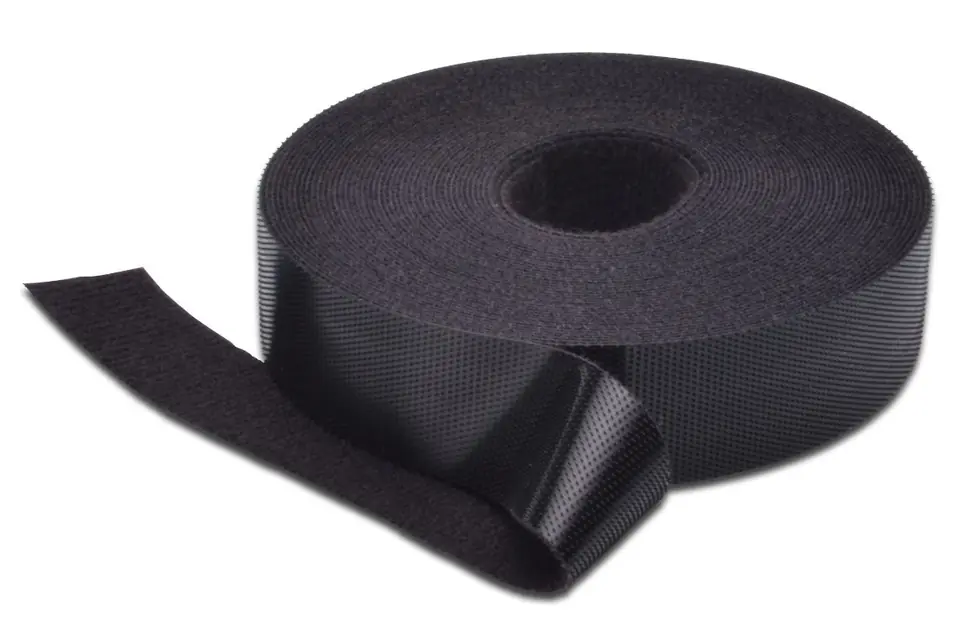 ⁨MicroConnect Velcro Tape, 10m, Black⁩ w sklepie Wasserman.eu