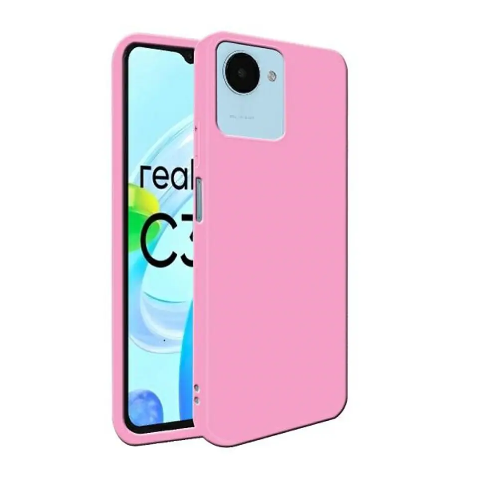 ⁨Beline Etui Candy Realme C30 jasnoróżowy/light pink⁩ w sklepie Wasserman.eu