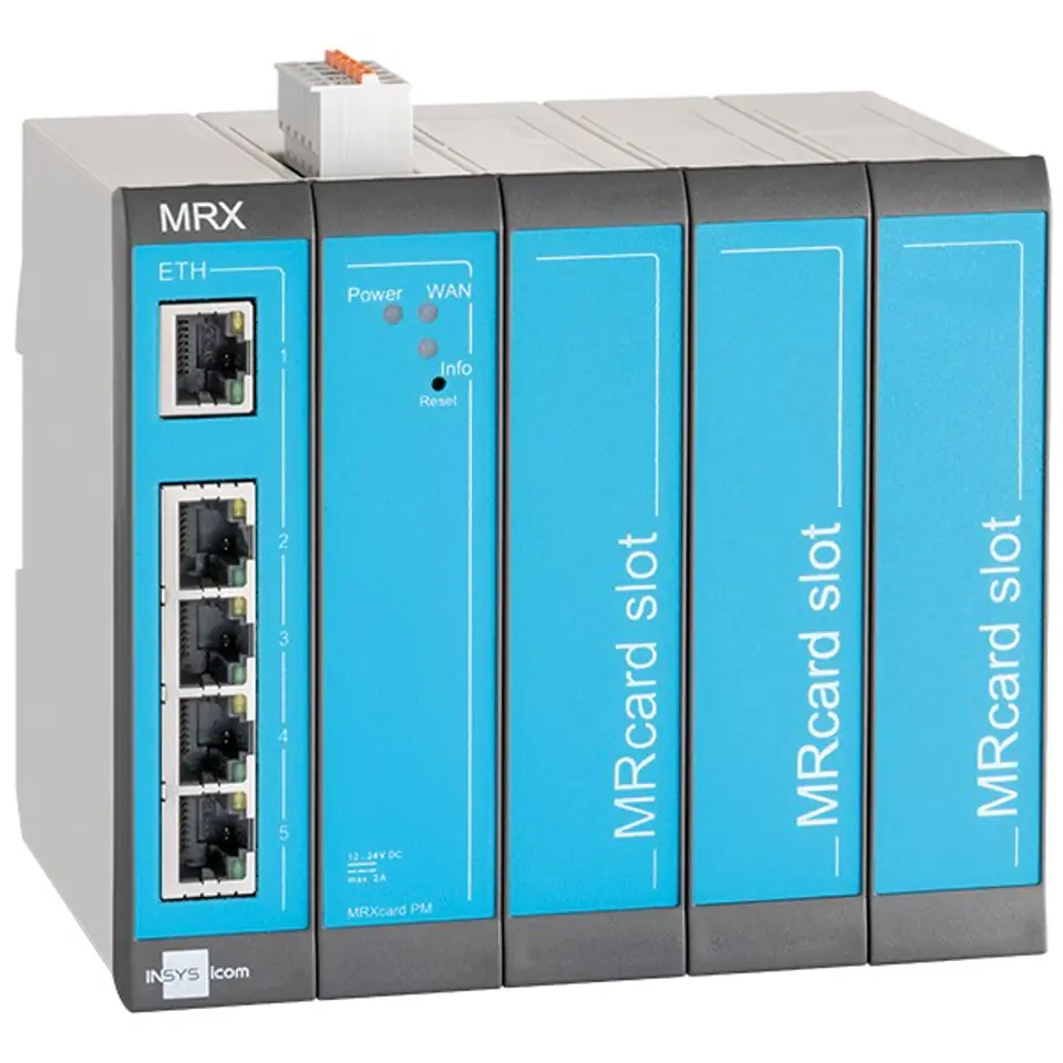 ⁨INSYS icom MRX5 LAN, Modułowy router LAN-to-LAN⁩ w sklepie Wasserman.eu