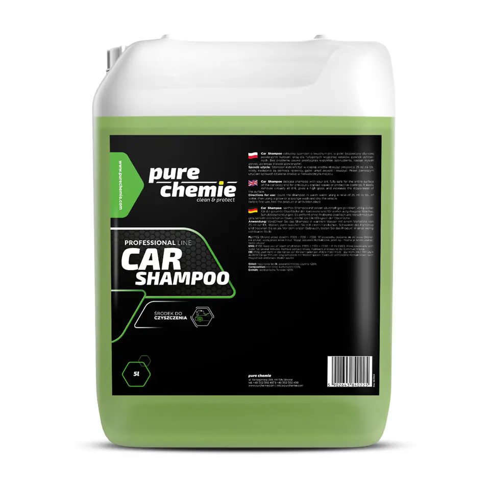 ⁨Pure Chemie Car Shampoo 5L - delikatny szampon o kwaśnym pH⁩ w sklepie Wasserman.eu