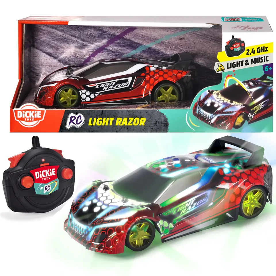 DICKIE Samochód Zdalnie Sterowany RC Light Razor w sklepie Wasserman.eu