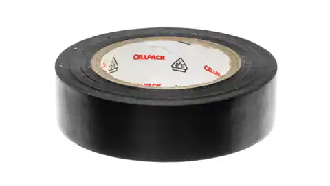 ⁨Insulating tape 128 0.15-15-10 PVC/black 145821⁩ at Wasserman.eu