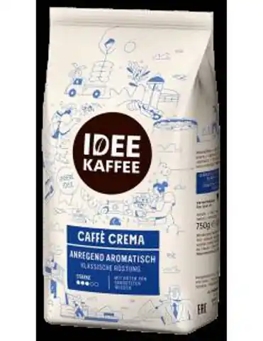 ⁨J.J.Darboven Idee Caffe Crema Kawa Ziarnista 750 g⁩ w sklepie Wasserman.eu