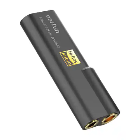 ⁨Wzmacniacz słuchawkowy USB-C Earfun UA100 (czarny)⁩ w sklepie Wasserman.eu