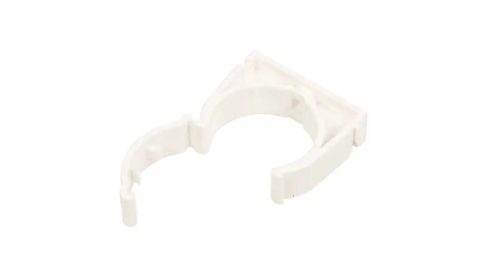 ⁨Closed tube holder 37mm white UZE-37 /50pcs/⁩ at Wasserman.eu