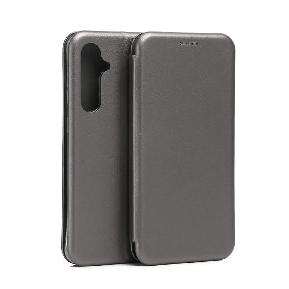 ⁨Beline Etui Book Magnetic Samsung S23 FES711 stalowy/steel⁩ w sklepie Wasserman.eu