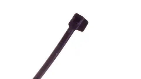 ⁨Opaska kablowa odporna na UV TKUV 12/3 czarna E01TK-01050100301 /100szt./⁩ w sklepie Wasserman.eu