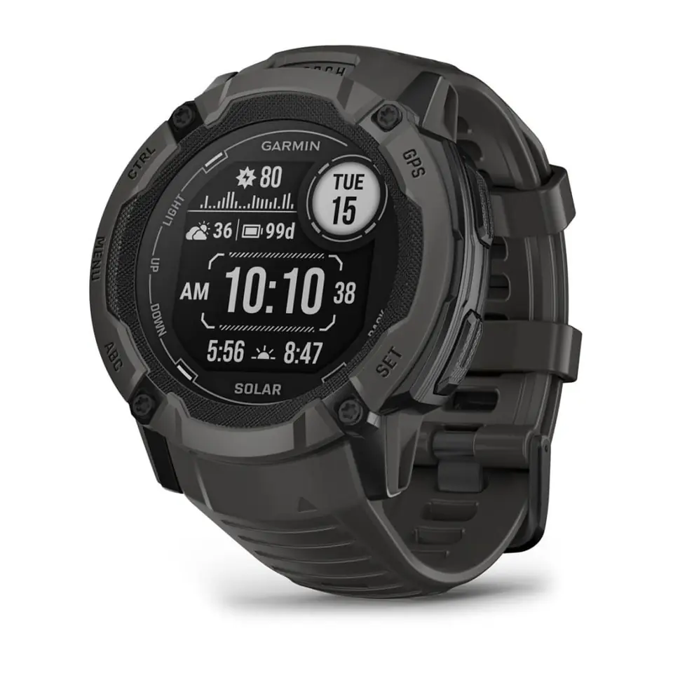 Zegarek sportowy Garmin Instinct 2X SOLAR Grafitowy w sklepie Wasserman.eu