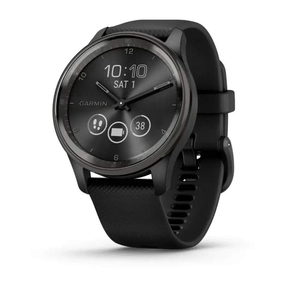Garmin vivomove Trend LCD 40 mm Hybrid 254 x 346 pixels Touchscreen Black GPS (satellite) at Wasserman.eu