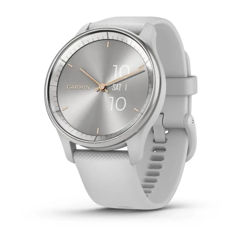 Garmin vivomove Trend LCD 40 mm Hybrid 254 x 346 pixels Touchscreen Silver GPS (satellite) at Wasserman.eu