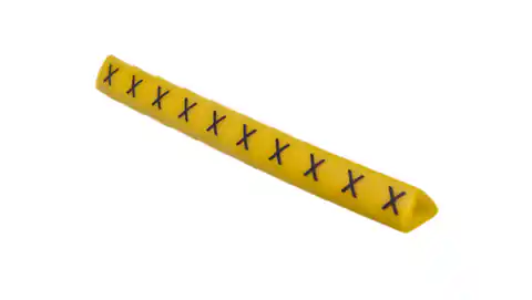 ⁨Oznacznik przewodów OZ-1/X żółty E04ZP-01020204600 /100szt./⁩ w sklepie Wasserman.eu
