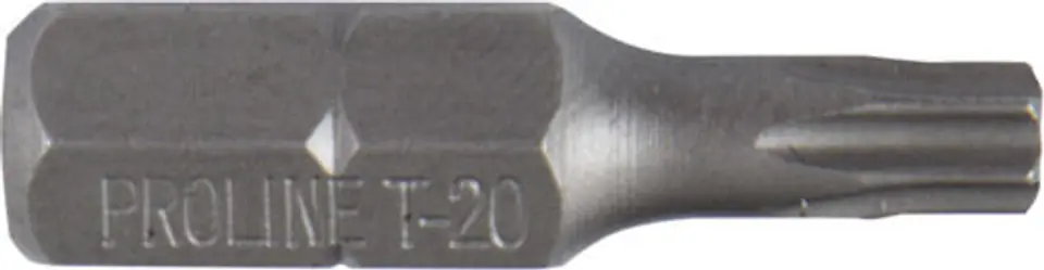 ⁨KOŃCÓWKA 1/4" TORX Z OTWOREM T10,L=25MM, SZT.10  PROLINE [P]⁩ w sklepie Wasserman.eu