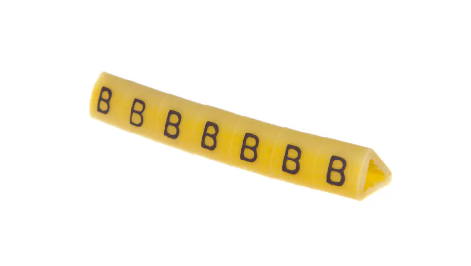 ⁨Conductor marker OZ-1/B yellow E04ZP-01020202300 /100pcs/⁩ at Wasserman.eu