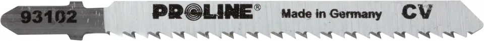 ⁨JIG SAW BLADE WOOD U CV LAMINATE 100/75 10TPI 5 PCS PROLINE⁩ at Wasserman.eu
