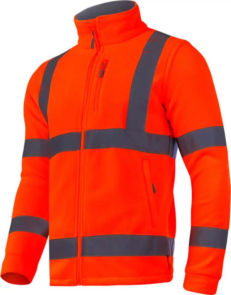 ⁨HIGH VISIBILITY FLEECE JACKET ORANGE, "2XL", CE, LAHTI⁩ at Wasserman.eu