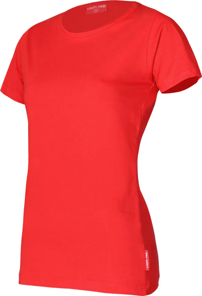 ⁨LADIES` T-SHIRT 180G/M2, RED, "2XL", CE, LAHTI⁩ at Wasserman.eu
