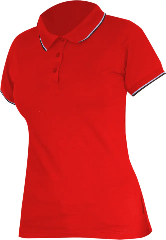 ⁨LADIES' POLO SHIRT 190G/M2, RED, "S", CE, LAHTI⁩ at Wasserman.eu
