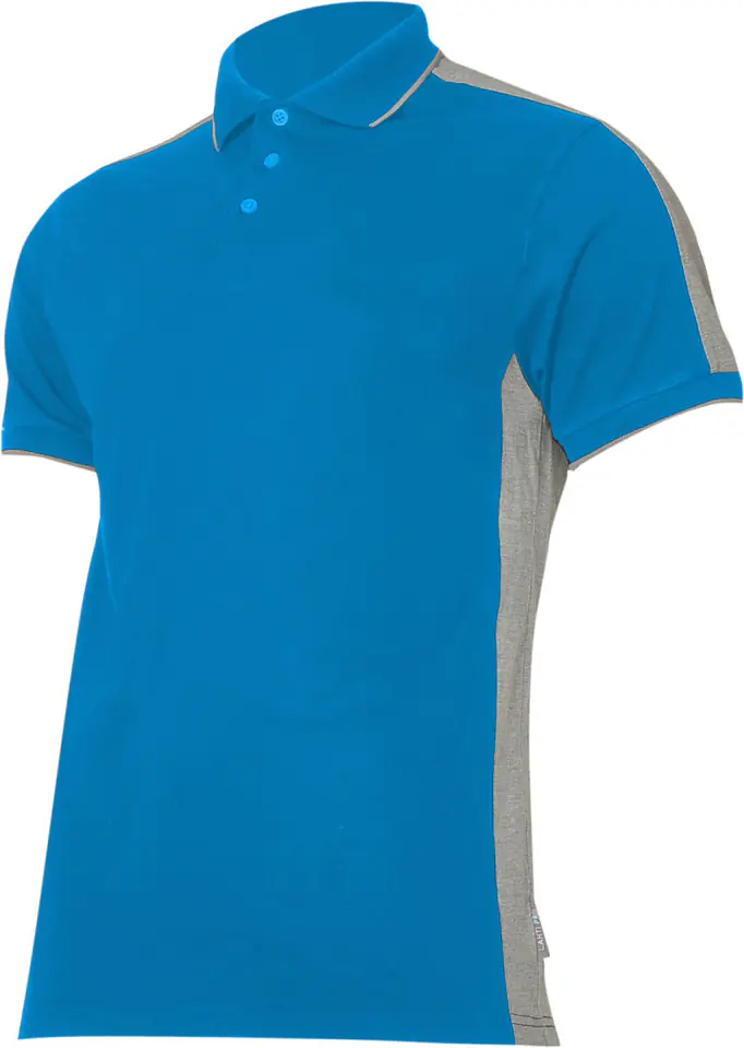 ⁨POLO SHIRT 190G/M2, BLUE-GREY, "3XL", CE, LAHTI⁩ at Wasserman.eu