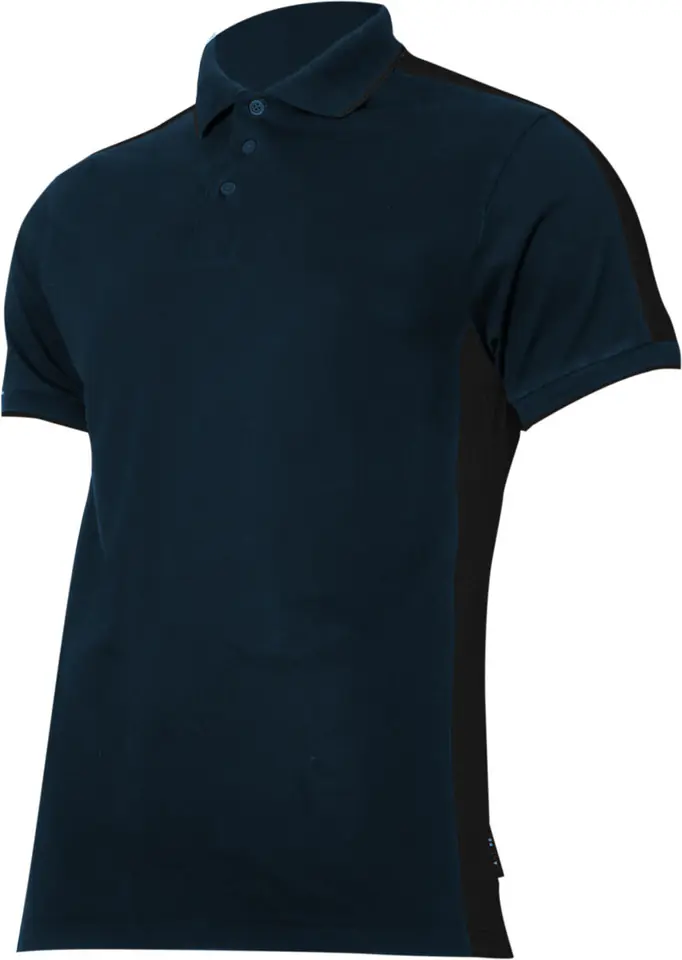 ⁨POLO SHIRT 190G/M2, NAVY-BLACK, "2XL", CE, LAHTI⁩ at Wasserman.eu