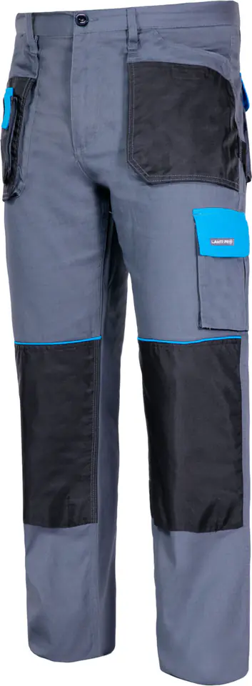 ⁨PANTS GREY-BLUE 100% COTTON, 190G/M2, "3XL(60)", CE, LAHTI⁩ at Wasserman.eu
