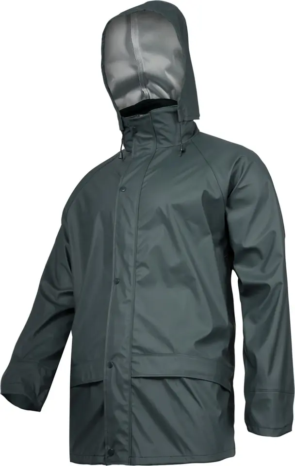 ⁨RAIN JACKET PU, GREEN, "2XL", CE, LAHTI⁩ at Wasserman.eu