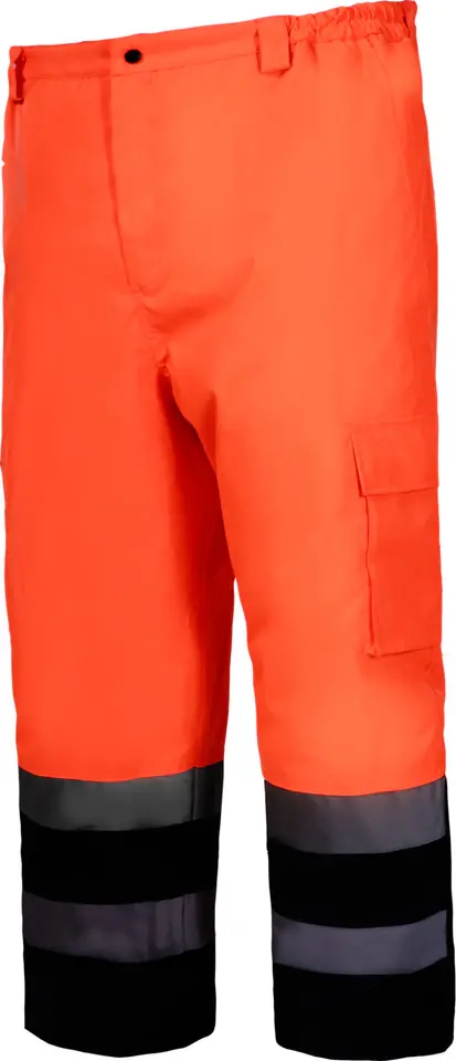 ⁨HIGH VISIBILITY PADDED PANTS, ORANGE, "L", CE, LAHTI⁩ at Wasserman.eu