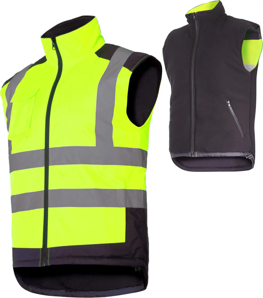 ⁨WARNING VEST REVERSIBLE, YELLOW, "3XL", CE, LAHTI⁩ at Wasserman.eu