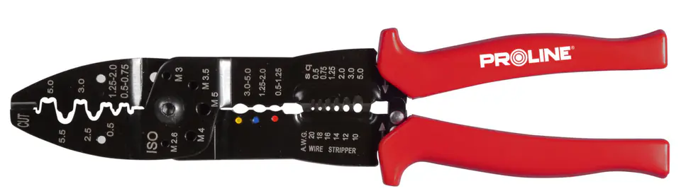 ⁨Connector crimping pliers, uniw., proline⁩ at Wasserman.eu