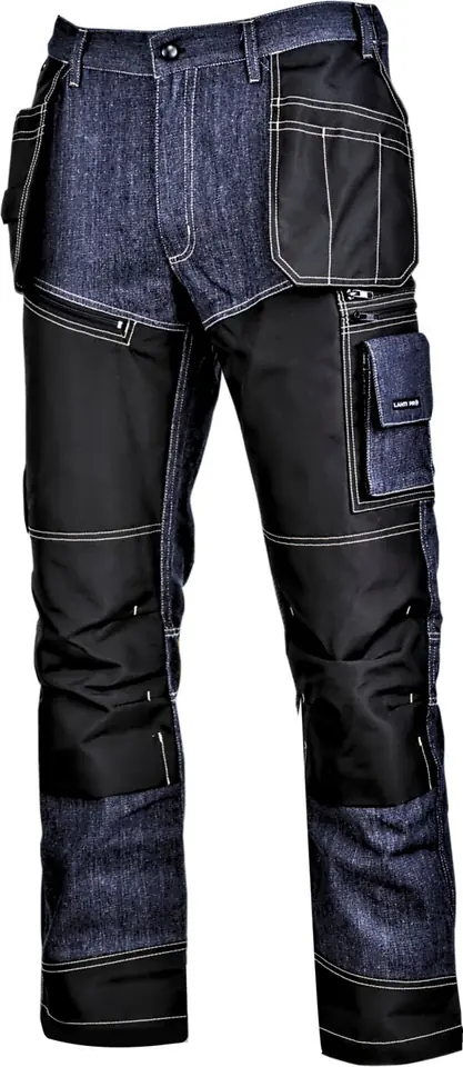 ⁨JEANS TROUSERS, BLUE, WITH REINFORCEMENTS, "XL", CE, LAHTI⁩ at Wasserman.eu