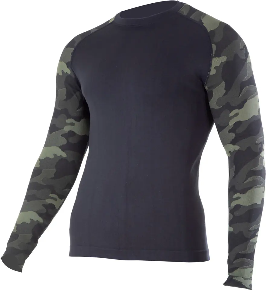 ⁨THERMOACTIVE T-SHIRT CAMO GREEN-BLACK, "S/M", CE, LAHTI⁩ at Wasserman.eu