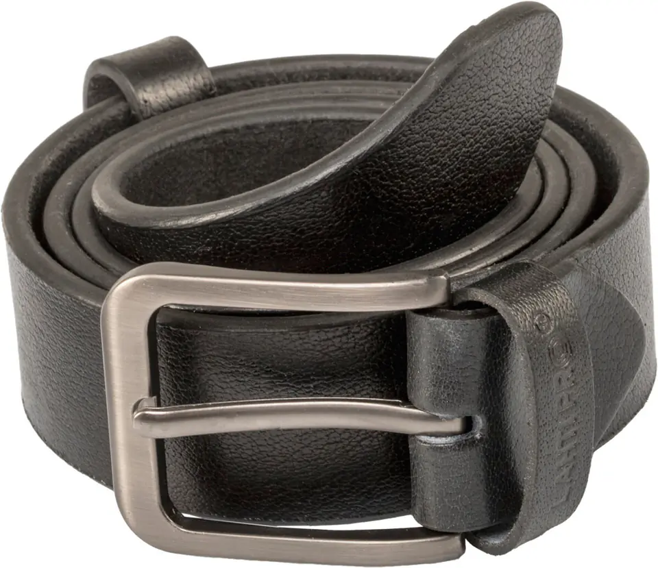 ⁨BELT FOR TROUSERS,LEATHER, BLACK, "110CM", LAHTI⁩ at Wasserman.eu