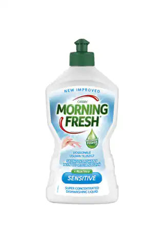 ⁨CUSSONS Morning Fresh Skoncentrowany Płyn do mycia naczyń - Sensitive 450ml⁩ w sklepie Wasserman.eu