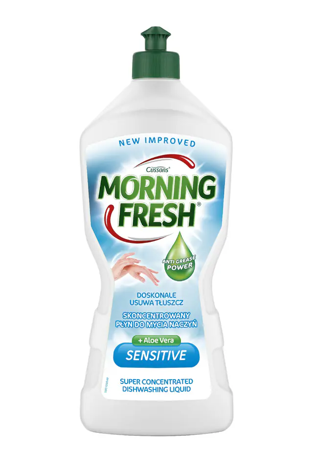 ⁨CUSSONS Morning Fresh Skoncentrowany Płyn do mycia naczyń - Sensitive 900ml⁩ w sklepie Wasserman.eu