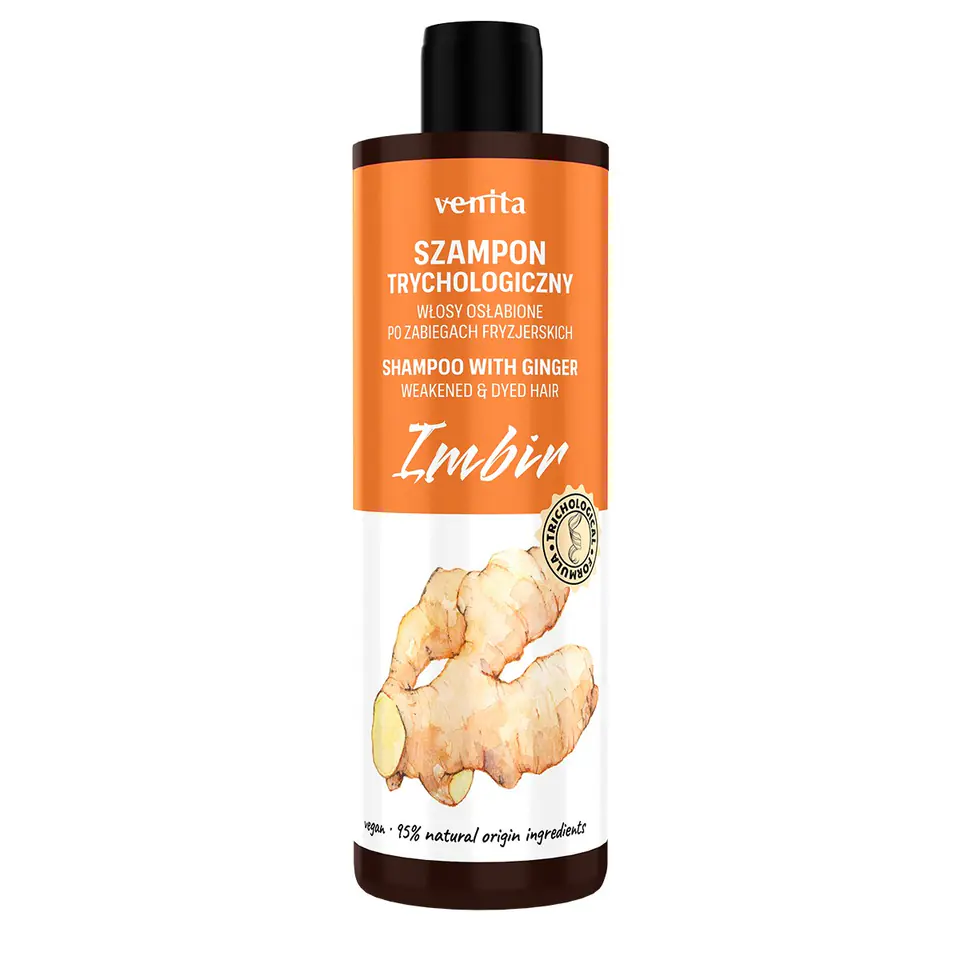 ⁨VENITA TRYCHO.SZAMPON IMBIR 300 ML⁩ w sklepie Wasserman.eu