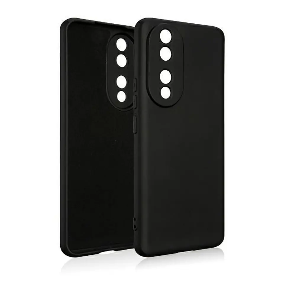 ⁨Beline Etui Silicone Honor 90czarny/black⁩ w sklepie Wasserman.eu