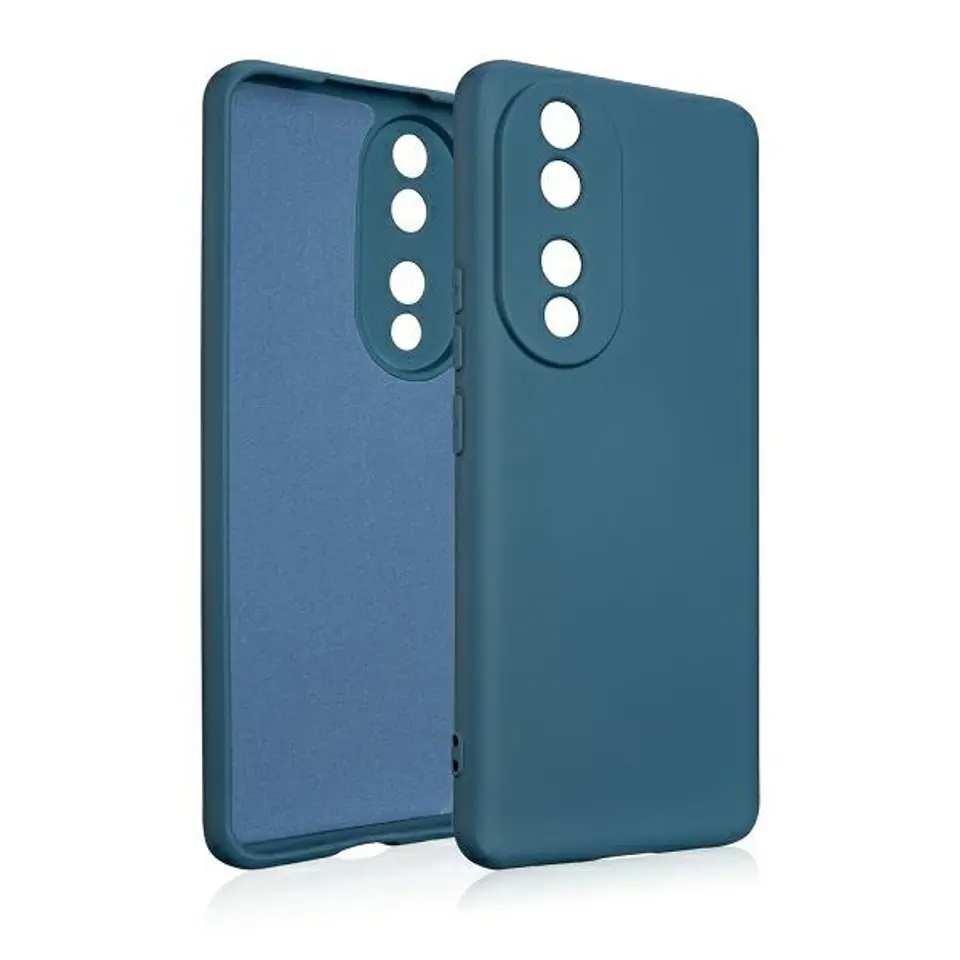 ⁨Beline Etui Silicone Honor 90 niebieski/blue⁩ w sklepie Wasserman.eu