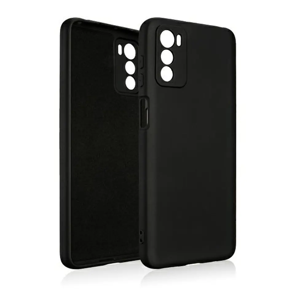 ⁨Beline Etui Silicone Motorola Moto G42czarny/black⁩ w sklepie Wasserman.eu