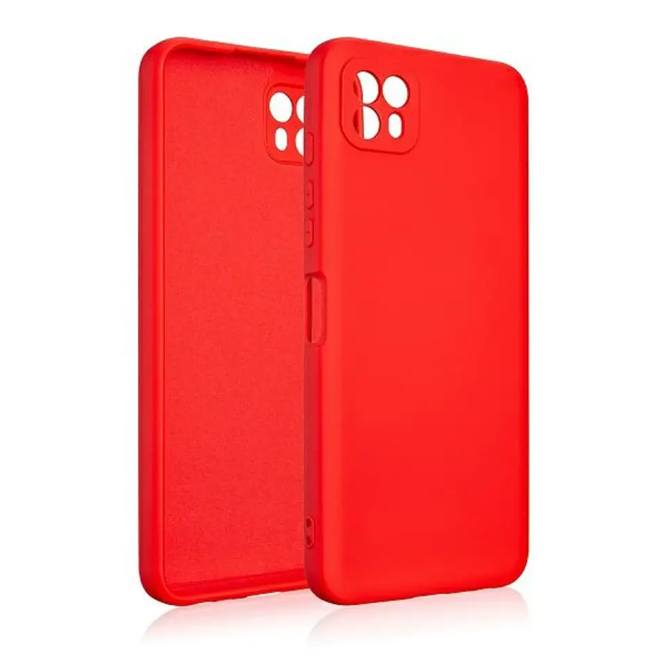 ⁨Beline Etui Silicone Motorola Moto G50   5G czerwony /red⁩ w sklepie Wasserman.eu