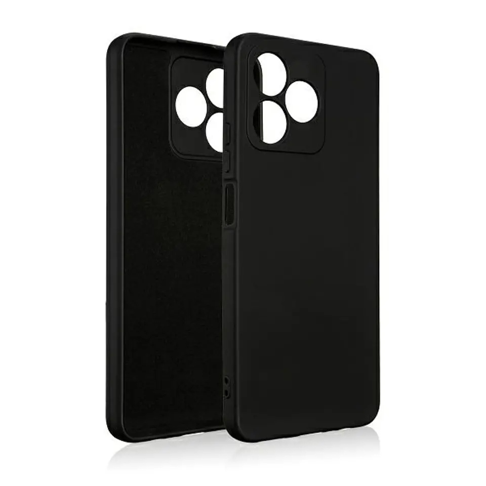 ⁨Beline Etui Silicone Realme C53 czarny/black⁩ w sklepie Wasserman.eu