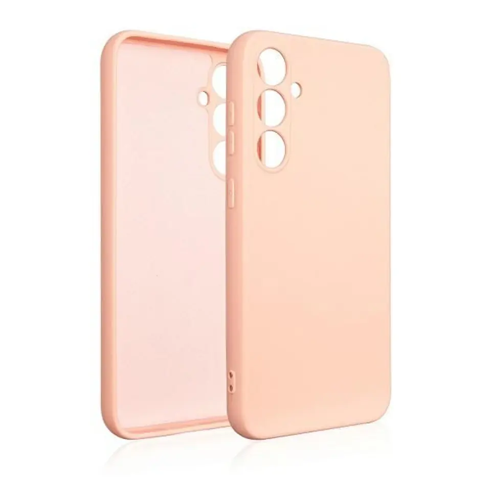 ⁨Beline Etui Silicone Samsung S23 FES711 różowo-złoty/rose gold⁩ w sklepie Wasserman.eu