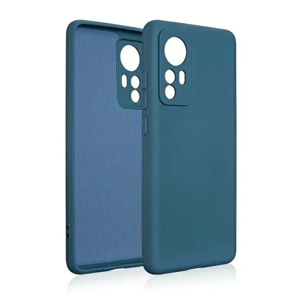 ⁨Beline Etui Silicone Xiaomi 12niebieski/blue⁩ w sklepie Wasserman.eu